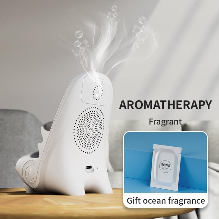 Suport Telefon Multifuncțional cu Încărcare Rapidă Wireless 15W – Mini Stație cu Difuzor și Design Modern