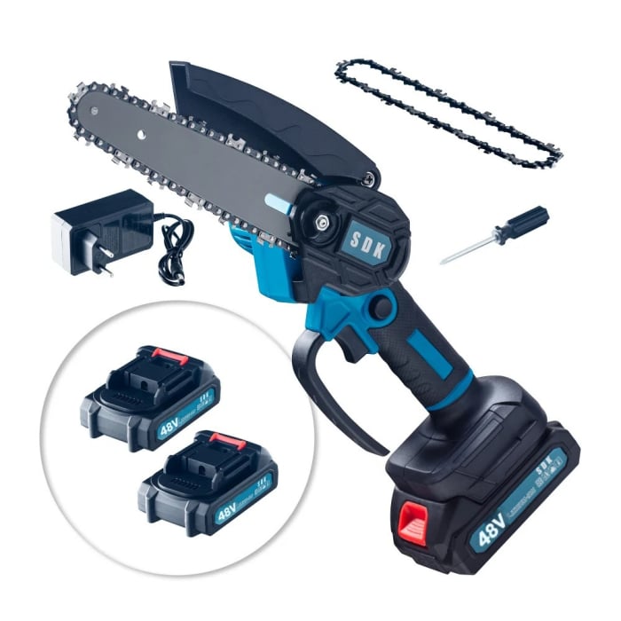 Drujbă Electrică Multifuncțională 550W, 48V – Compactă, Ergonomică, Fără Fir