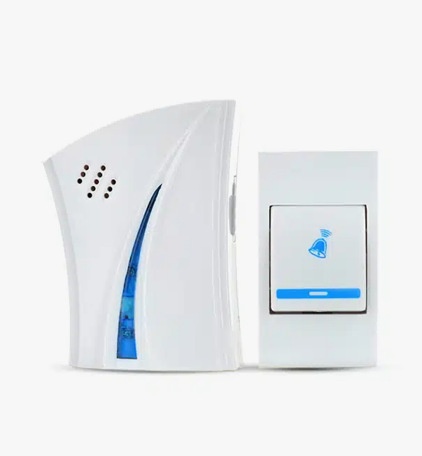 Sonerie Wireless cu Telecomandă • Rază până la 100 m • 32 Tonuri • Rezistentă la Intemperii