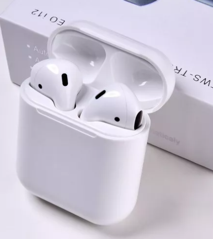 Căști Wireless i12 Bluetooth 5.0 cu Cutie de Încărcare și Control Tactil