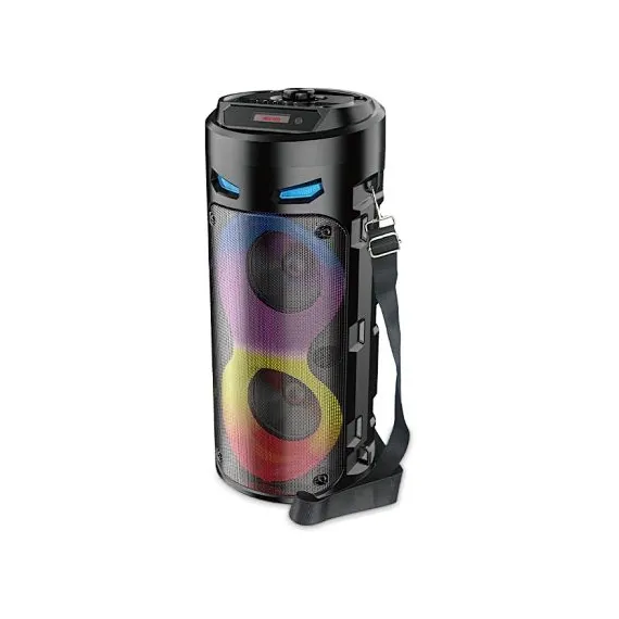 Boxă Portabilă Bluetooth ZQS-4239S, Wireless, 7W, 3.7V/1500mAh, cu Microfon și Lumini RGB