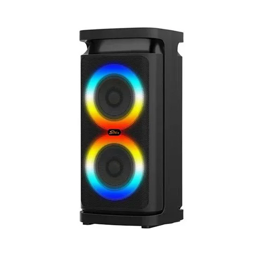 Boxă Portabilă Bluetooth ZQS-4297, Wireless, 16W, 3.7V/1200mAh, cu Microfon și Lumini RGB