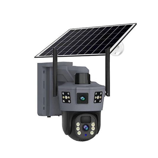 Cameră de Supraveghere Solară 4G, Zoom X10, Full HD 1080p, Vedere Nocturnă 100 m