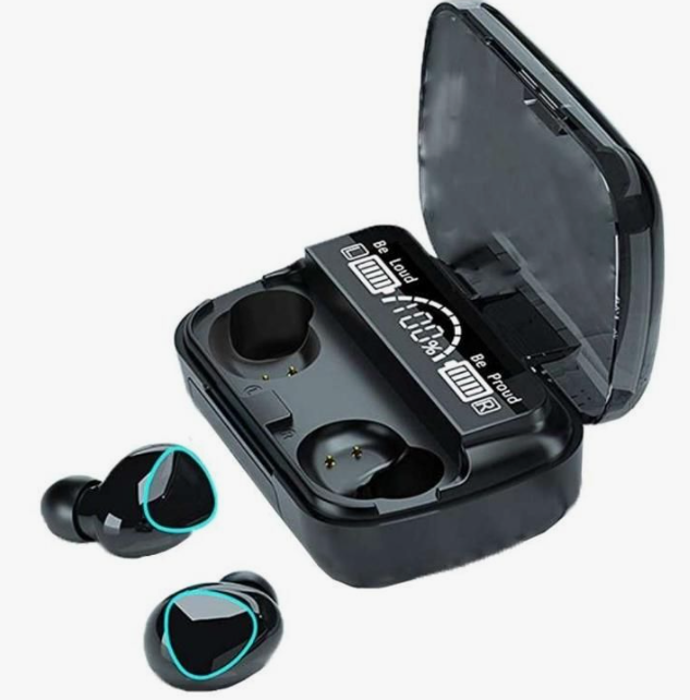 Căști Wireless M10 Bluetooth 5.0 Engross – Sunet Premium, Cutie Încărcare, IPX4