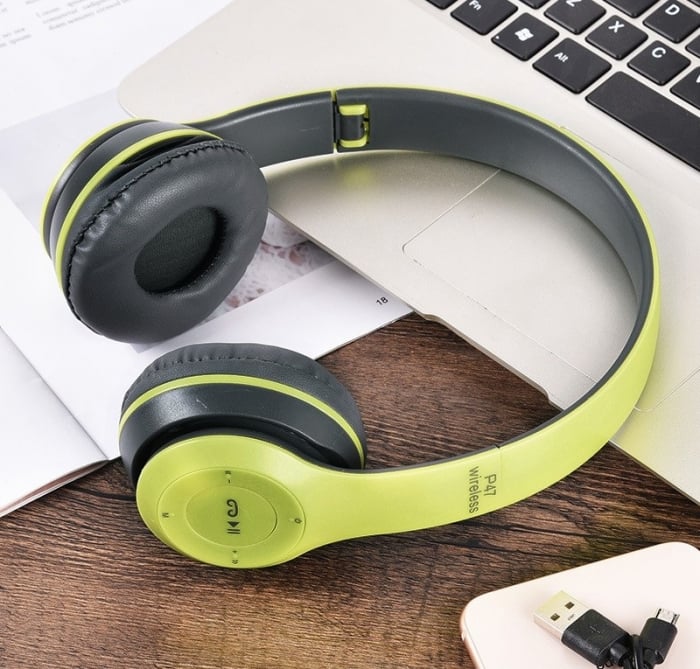 Căști Wireless P47 Bluetooth 5.0 Over-Ear, Pliabile, Bass Puternic