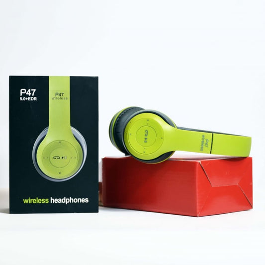 Căști Wireless P47 Bluetooth 5.0 Over-Ear, Pliabile, Bass Puternic