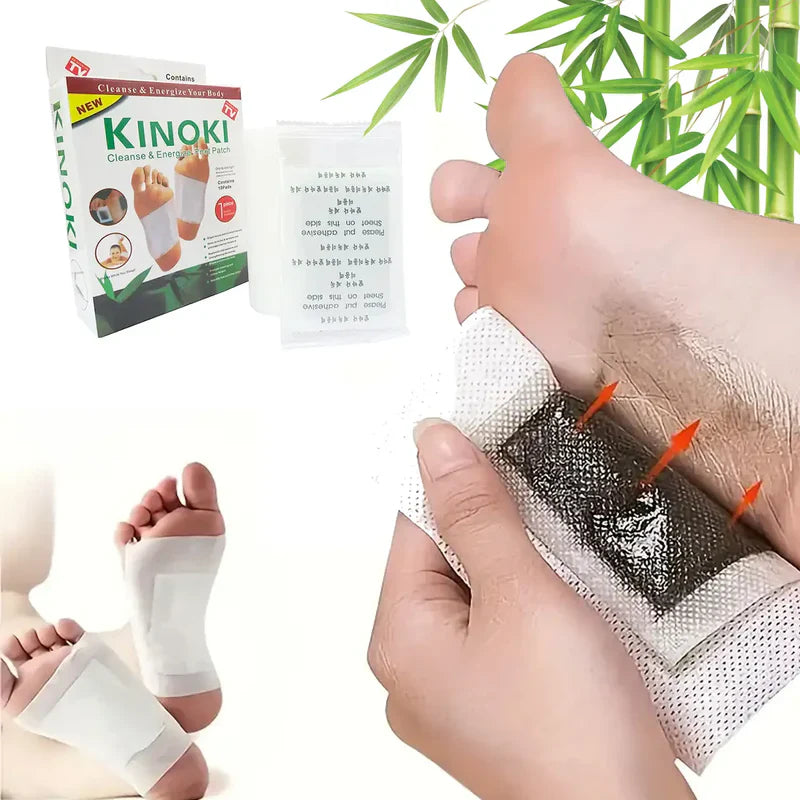 Plasturi Detox Kinoki • Vitamina C & E + Uleiuri Rafinate Naturale