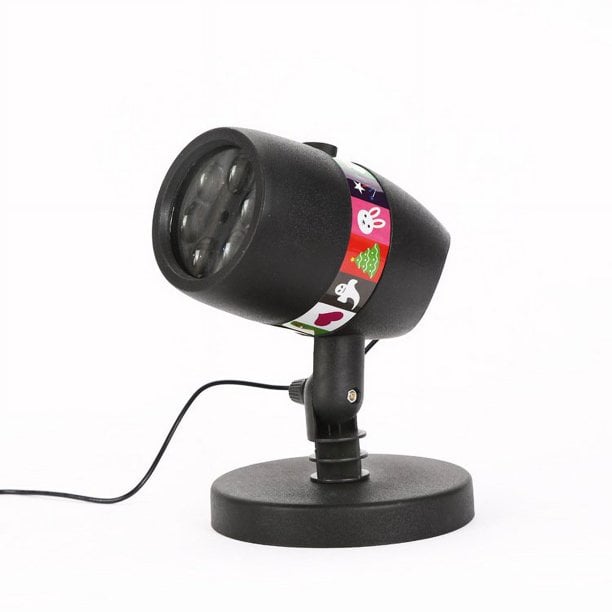 Proiector LED Exterior – 12 Teme Festive • Rezistent la Apă • 2 Programe • 3 Viteze