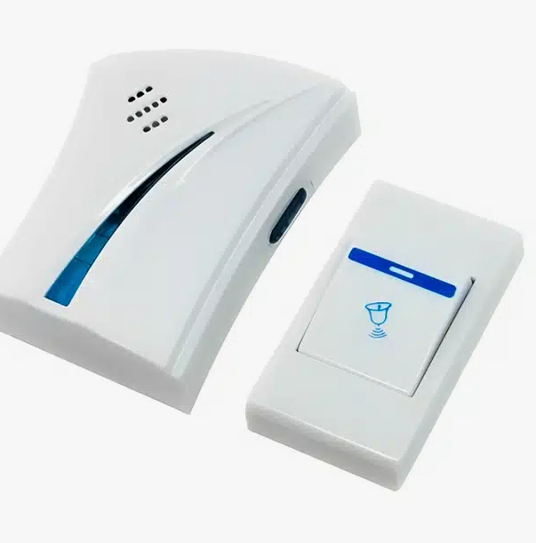 Sonerie Wireless cu Telecomandă • Rază până la 100 m • 32 Tonuri • Rezistentă la Intemperii